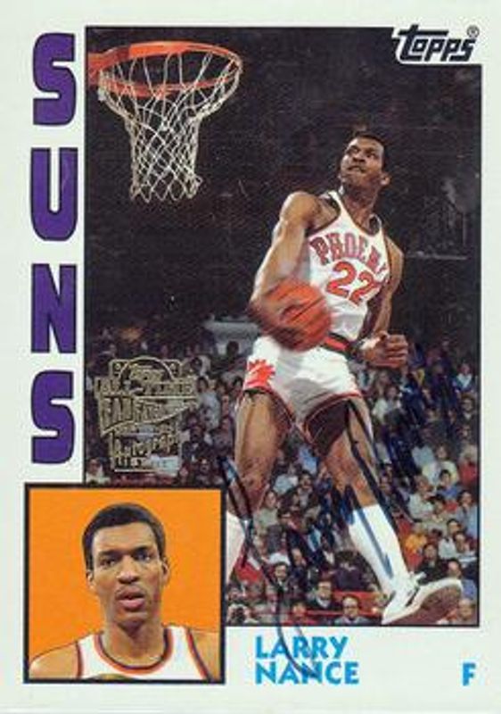 2005 Topps 1952 Style #FFA-LNA All Time Fan Favorites Autographs