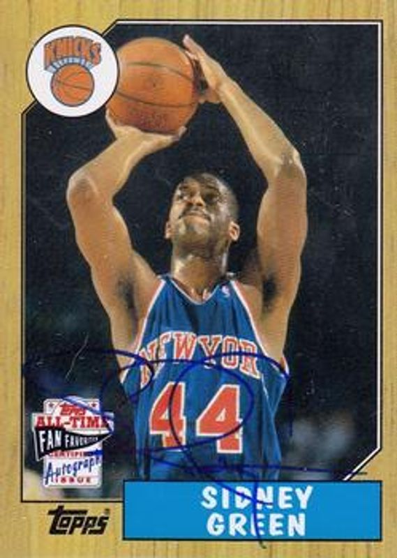 2005 Topps 1952 Style #FFA-SGR All Time Fan Favorites Autographs