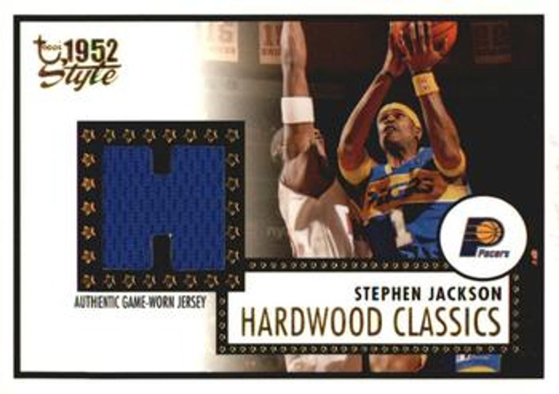 2005 Topps 1952 Style #HCR-SJ Hardwood Classics