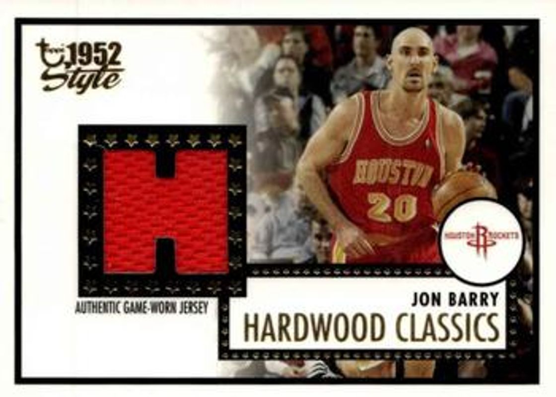 2005 Topps 1952 Style #HCR-JBA Hardwood Classics