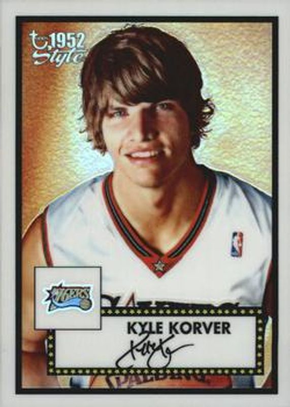 Kyle Korver 2005 Topps 1952 Style #24 Chrome Refractor /299 RAW
