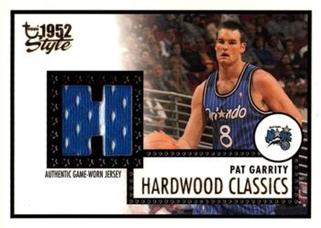 2005 Topps 1952 Style #HCR-PG Hardwood Classics