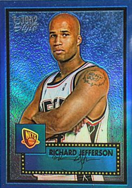 2005 Topps 1952 Style #81 Chrome Refractor Blue /149