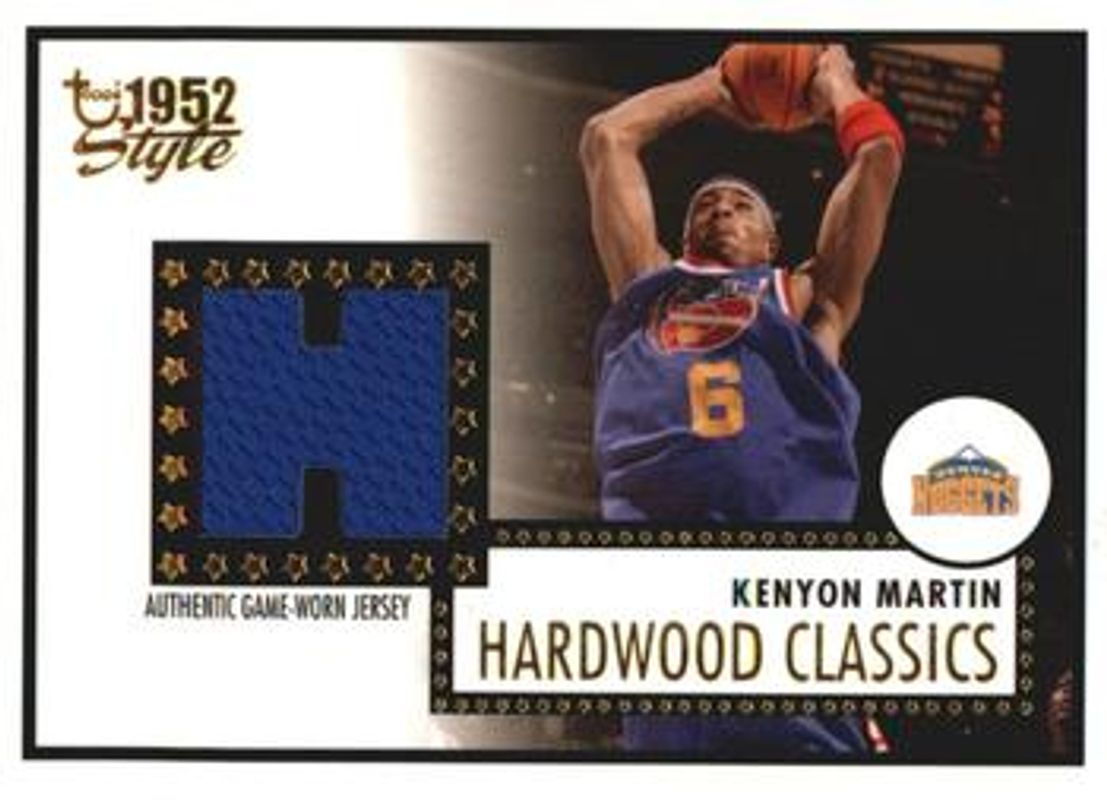 2005 Topps 1952 Style #HCR-KM Hardwood Classics