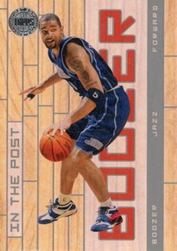 Carlos Boozer 2005 Topps First Row #IP18 In the Post Silver /99 RAW