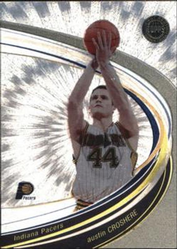 Austin Croshere 2005 Topps First Row #CS7 Charity Stripe (99) /99 RAW