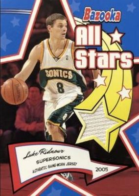 2005 Bazooka #BAS-LR All Star Relics