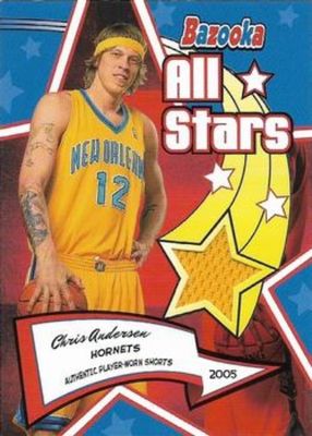 2005 Bazooka #BAS-CA All Star Relics