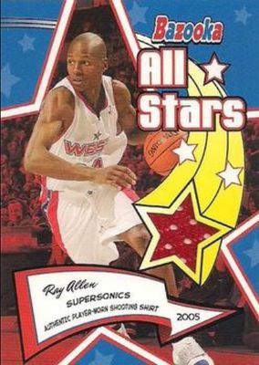 2005 Bazooka #BAS-RA All Star Relics