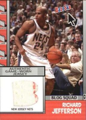 2005 Topps Bazooka #BBS-RJ Blog Squad Relics