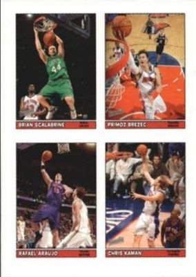 2005 Topps Bazooka #14 4 on 1 Stickers