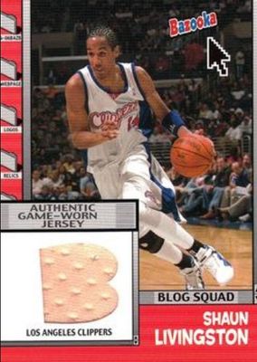2005 Topps Bazooka #BBS-SL Blog Squad Relics