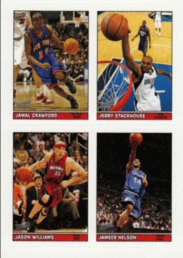 Jamal Crawford / Jameer Nelson / Jason Williams / Jerry Stackhouse 2005 ...
