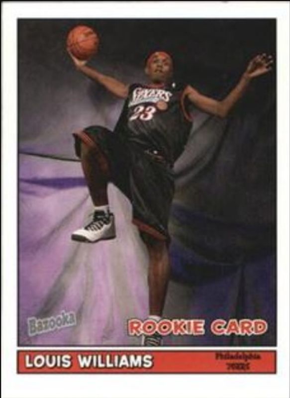 Lou Williams 2005 Bazooka #184 Minis Rookie RAW