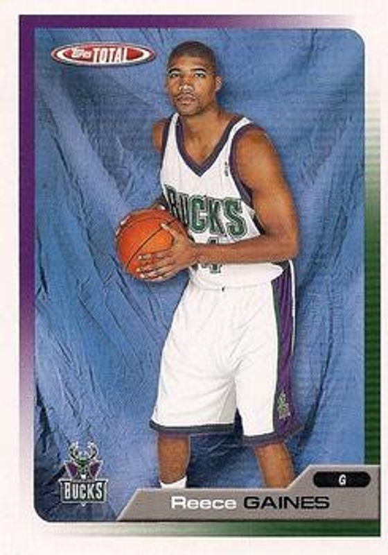 Reece Gaines 2005 Topps Total #168 Base RAW