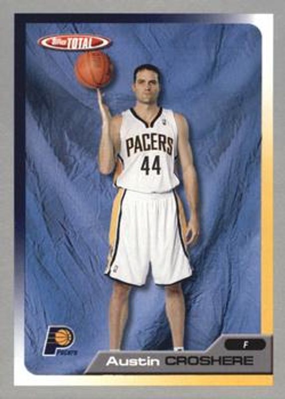 Austin Croshere 2005 Topps Total #328 Silver RAW