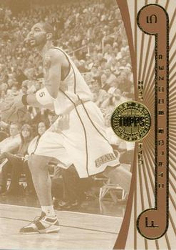 Carlos Boozer 2005 Topps First Row #4 Sepia /25 RAW