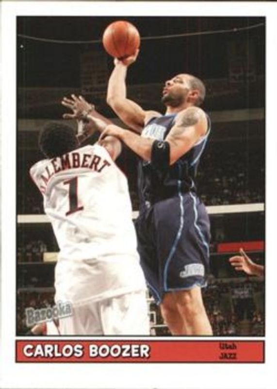 Carlos Boozer 2005 Bazooka #3 Base RAW