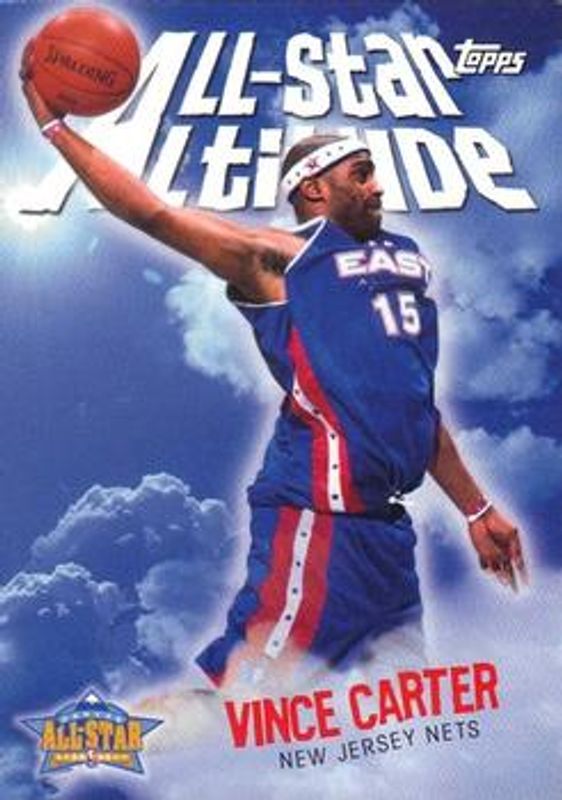 Vince Carter 2005 Topps #AS-VC All Star Altitude RAW