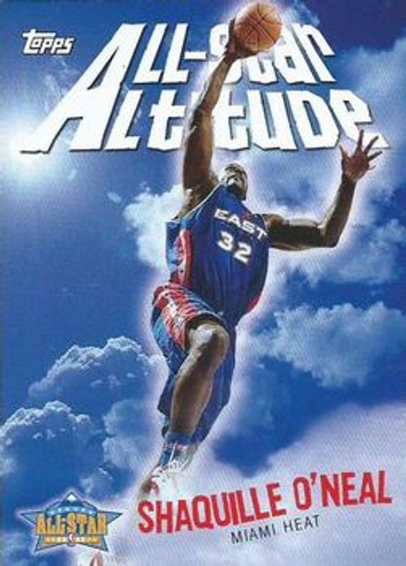 Shaquille O'Neal 2005 Topps #AS-SO All Star Altitude RAW