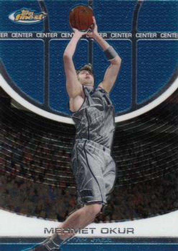 Mehmet Okur 2005 Topps Finest #23 Base /599 RAW