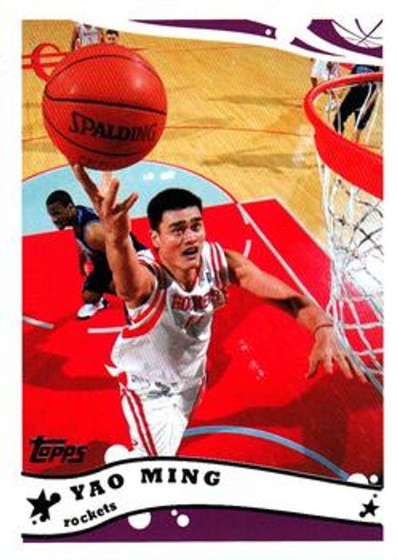 Yao Ming 2005 Topps #11 Base RAW