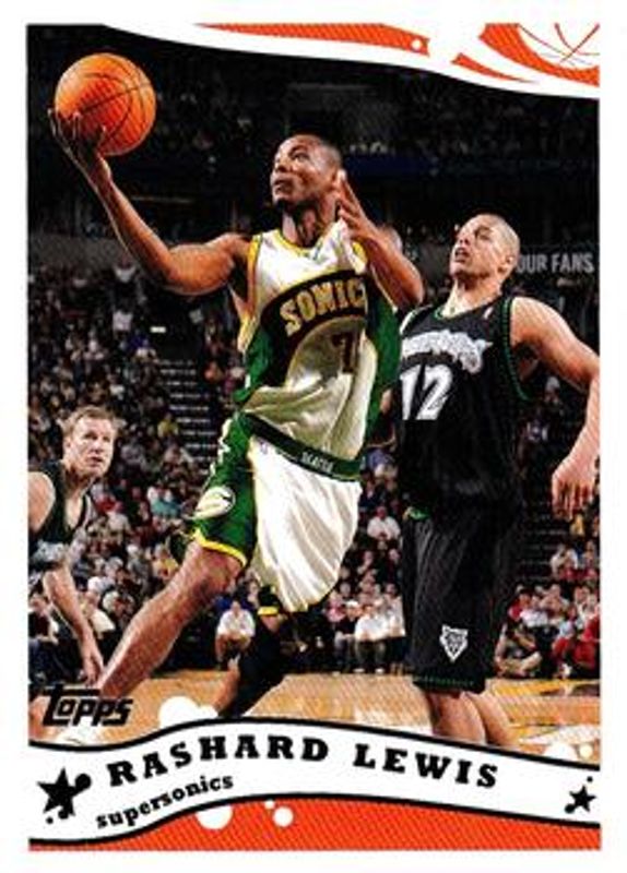 Rashard Lewis 2005 Topps #99 Base RAW
