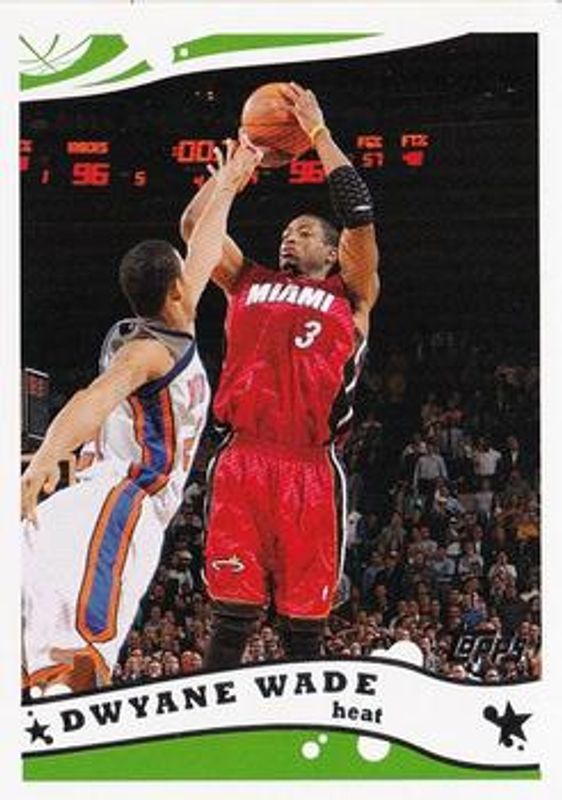 Dwyane Wade 2005 Topps #90 Base RAW