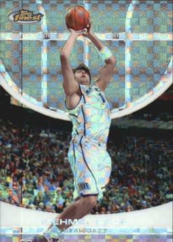 Mehmet Okur 2005 Topps Finest #23 X Fractors /199 RAW