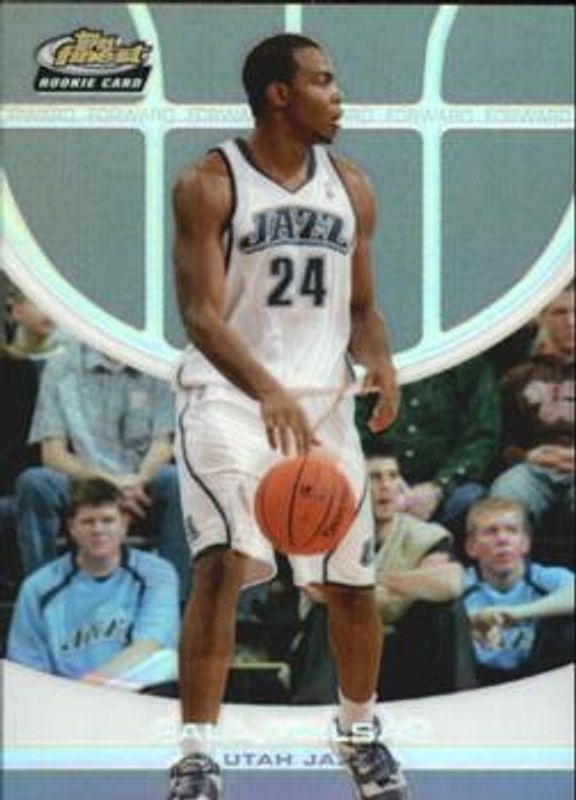 Paul Millsap 2005 Topps Finest #169 Refractor /249 RAW