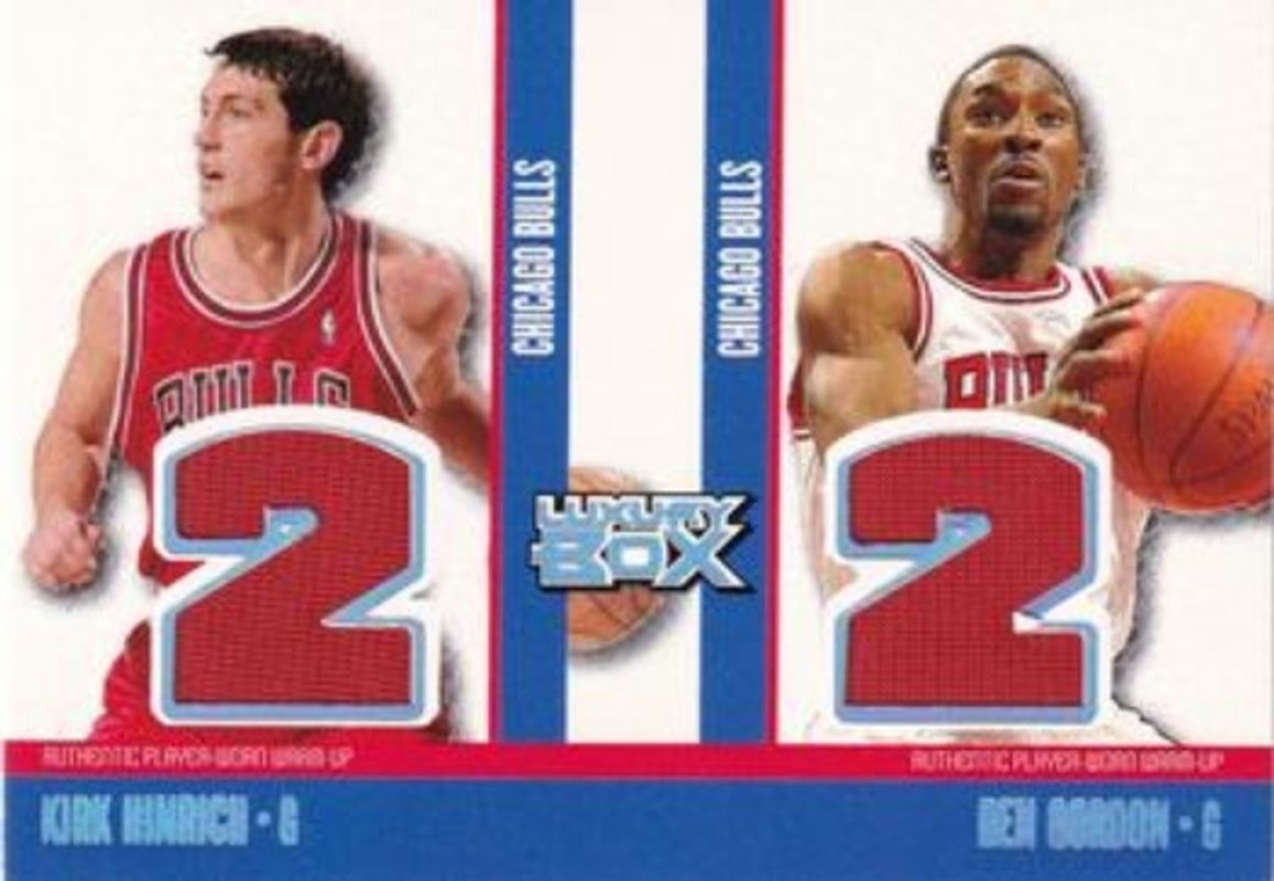 2005 Topps Luxury Box #TCR-HG Two's Company Dual Relics /193