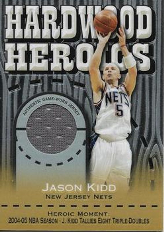 Jason Kidd 2005 Topps Chrome #HH-JK Hardwood Heroics /400 RAW