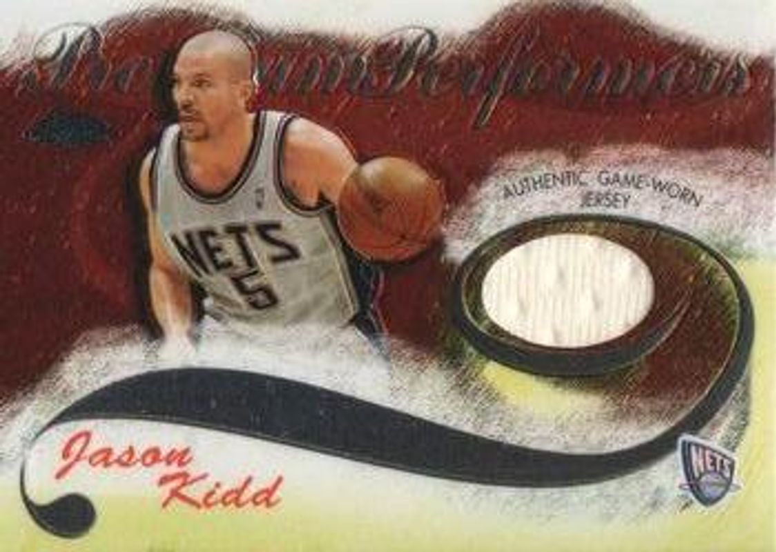 Jason Kidd 2005 Topps Chrome #PP-JK Premium Performers /400 RAW