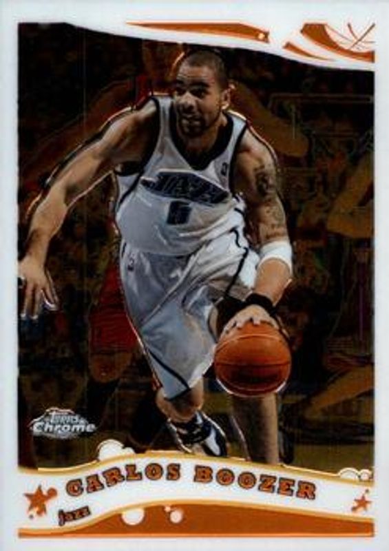 Carlos Boozer 2005 Topps Chrome #59 Base RAW