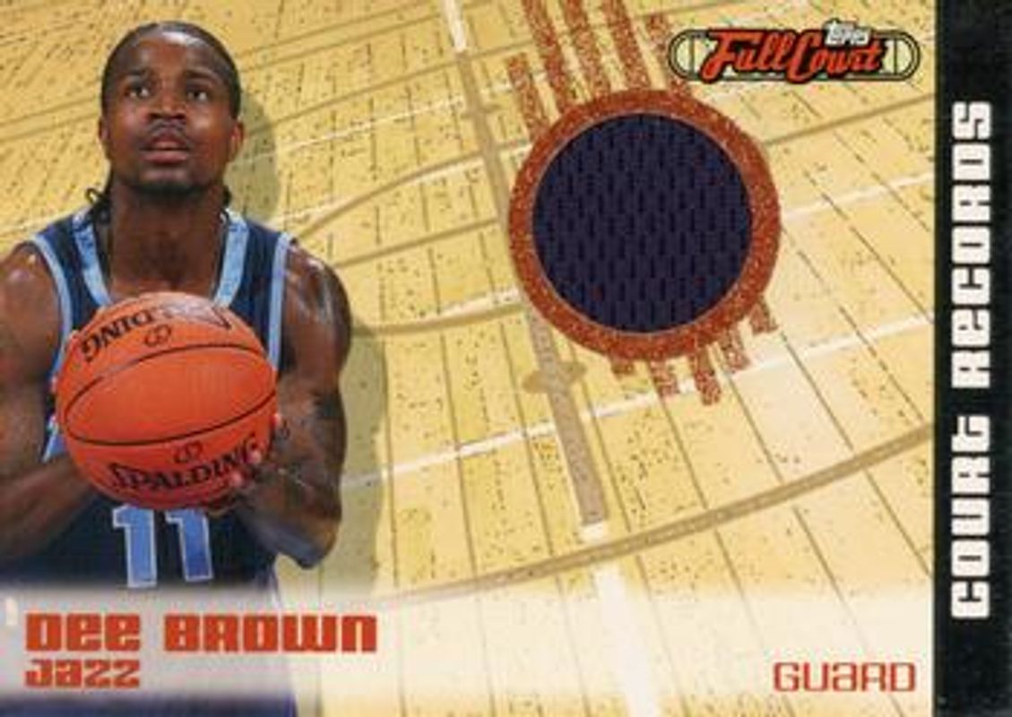 2006 Topps Full Court #CR15 Court Records Relics /499