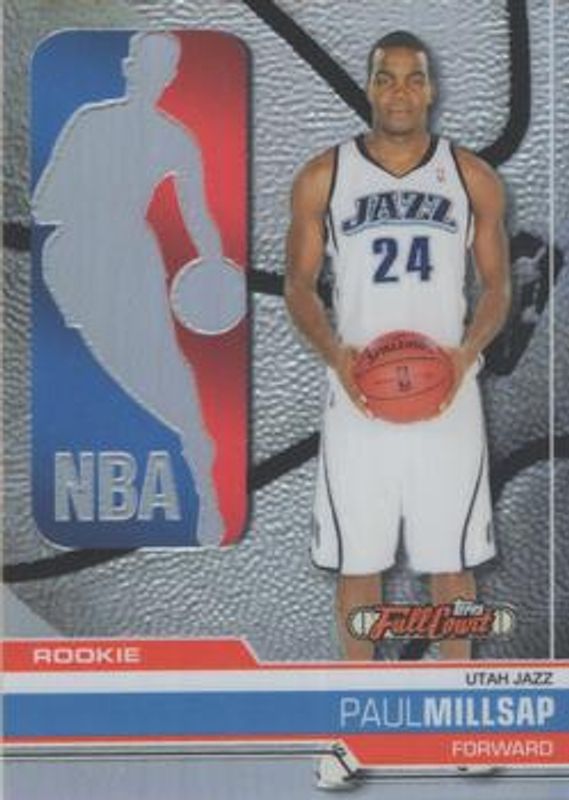 Paul Millsap 2006 Topps Full Court #134 Chrome Rookie Refractor /199 RAW