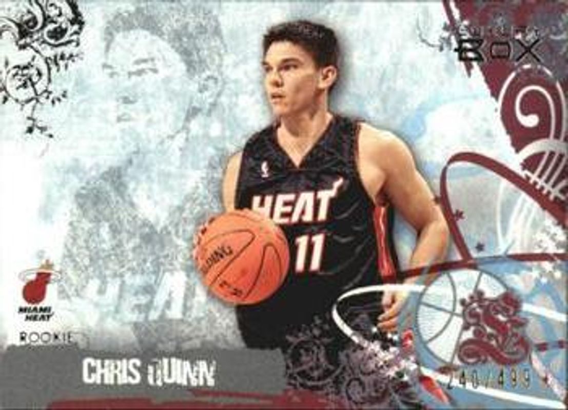 Chris Quinn 2006 Topps Luxury Box #57 Red /499 Rookie RAW