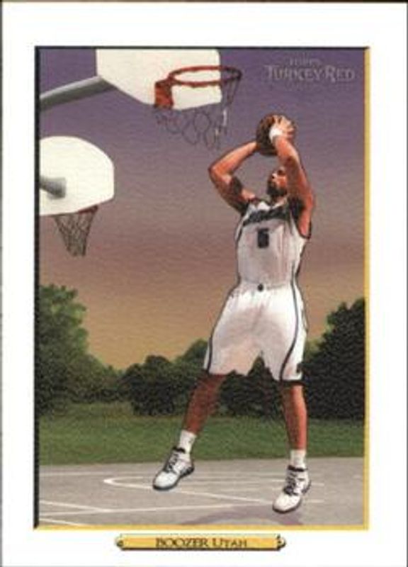 Carlos Boozer 2006 Topps Turkey Red #17 White RAW