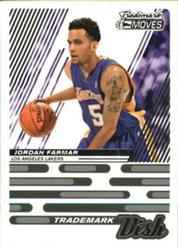 Jordan Farmar 2006 Topps Trademark Moves #TDI-10 Trademark Dish Rookie RAW