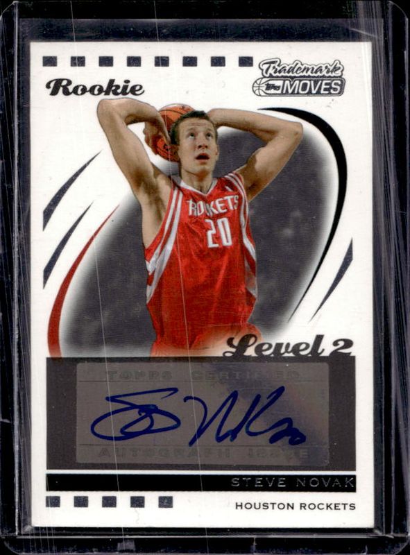 Steve Novak 2006 Topps Trademark Moves #114 Base /149 Rookie RAW