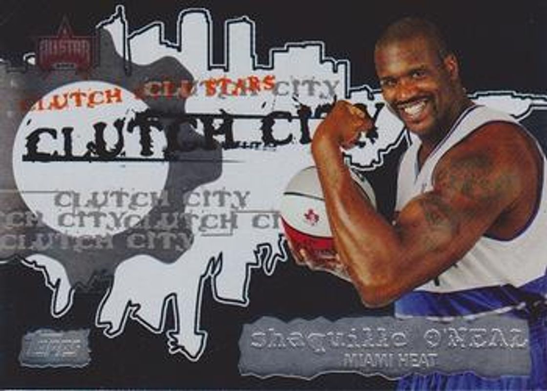 Shaquille O'Neal 2006 Topps #CCS5 Clutch City Stars RAW