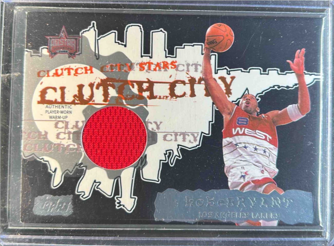 Kobe Bryant 2006 Topps #CCSR-KB Clutch City Stars Relics Price