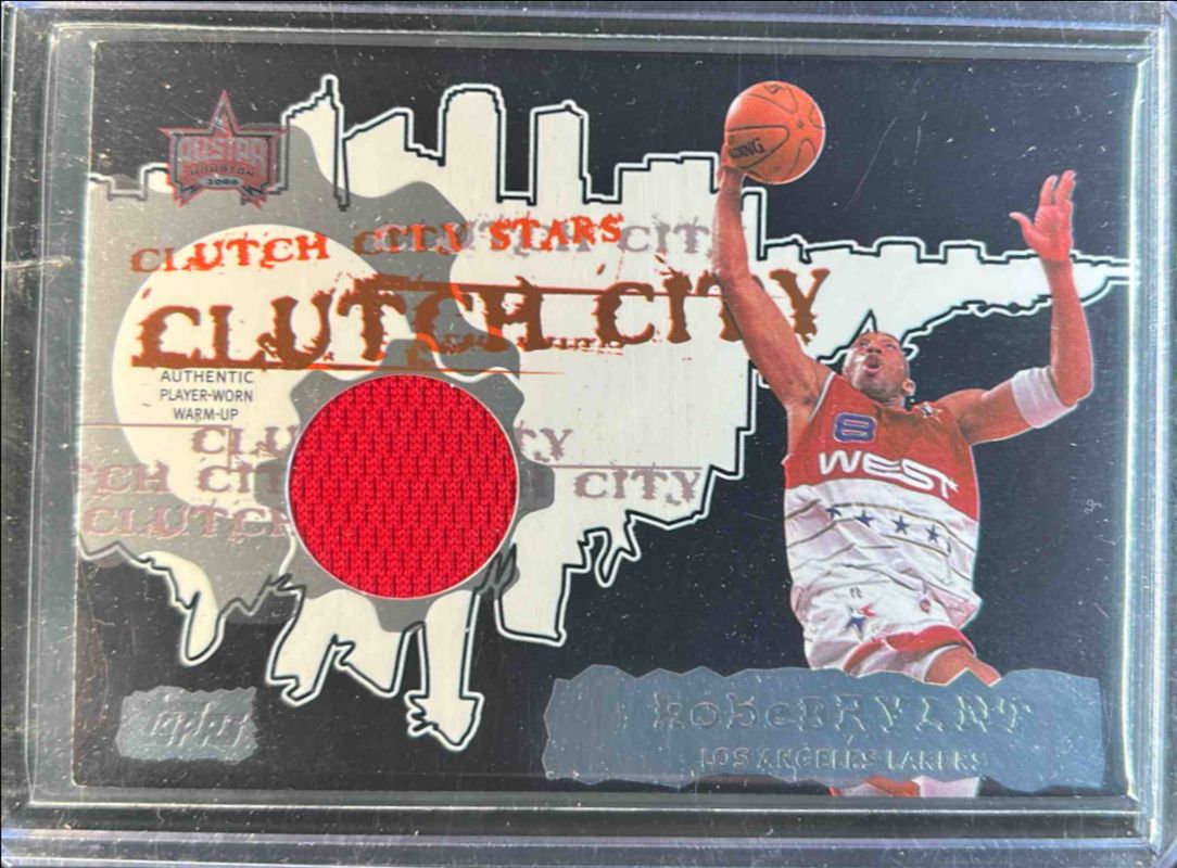 Kobe Bryant 2006 Topps #CCSR-KB Clutch City Stars Relics RAW