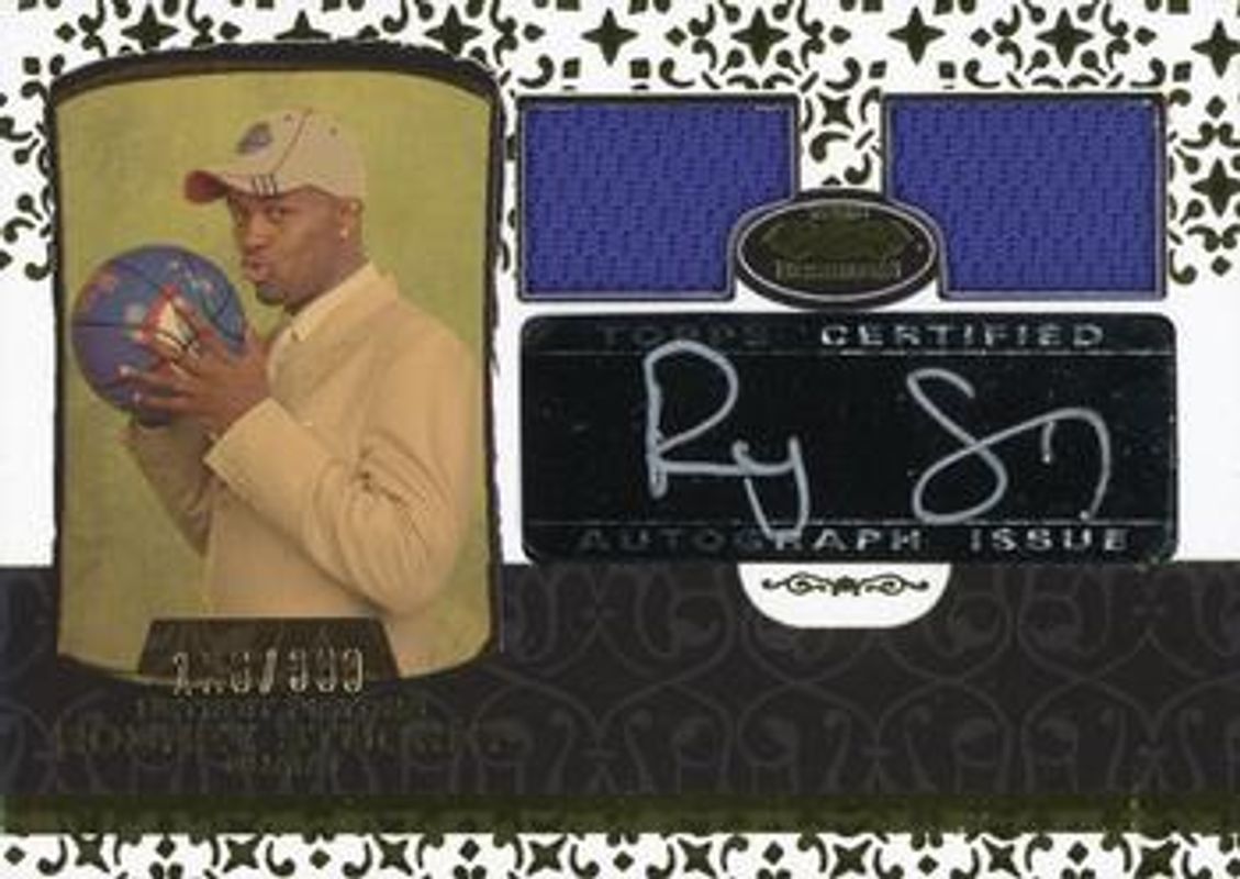 2007 Topps Echelon #57 Rookie Autographs Dual Relics /399