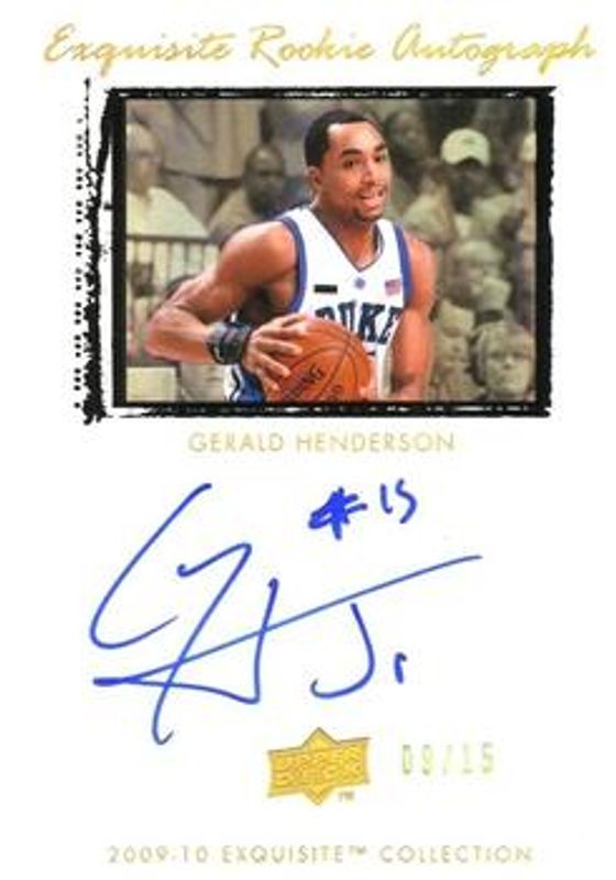 2009 Upper Deck Exquisite Collection #60 Rookie Parallel /23