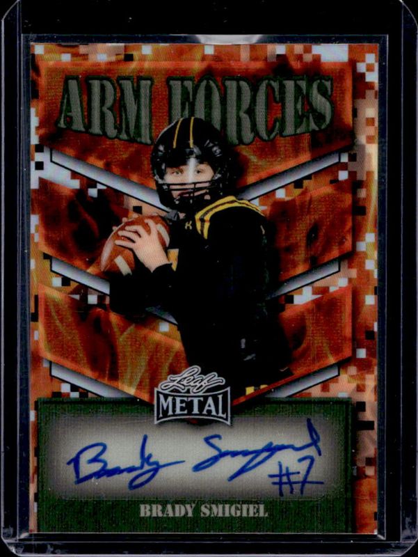 2025 Leaf Metal #AF-BS2 Arm Forces - Prismatic Fire /1
