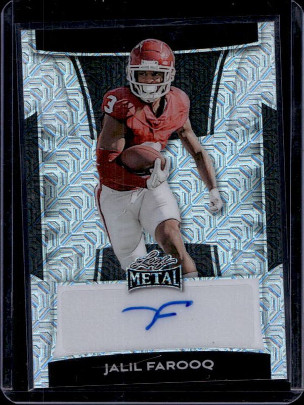 2025 Leaf Metal #BA-JF2 Autographs - Mojo Silver /5