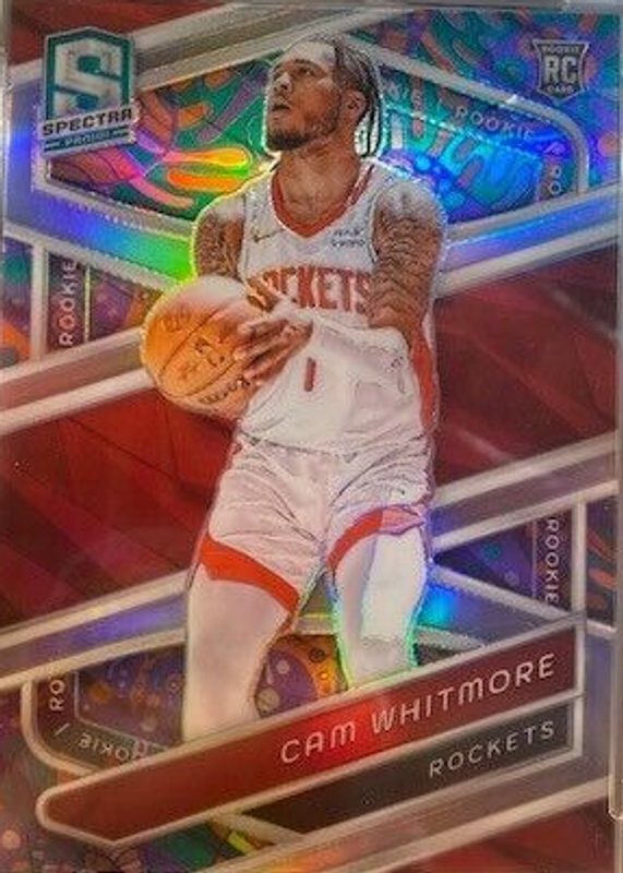 Cam Whitmore 2023 Spectra #138 Psychedelic Rookie RAW