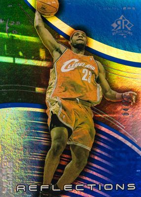 2003 Upper Deck Triple Dimensions #10 Reflections - Sapphire /10