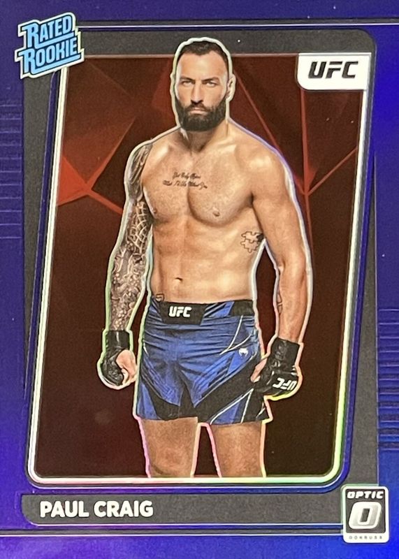 2022 Optic UFC #117 Purple
